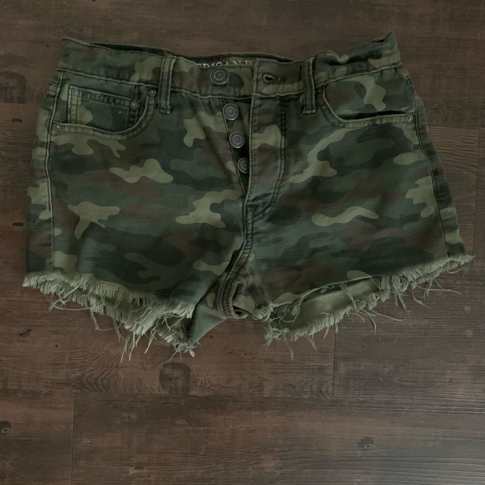 American Eagle Camo Shorts